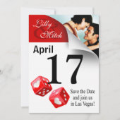 Agenda Pagina Opslaan Datum foto Las Vegas Save The Date (Voorkant)