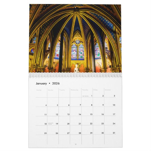 Agenda Parijs 2015 Kalender (Jan 2026)