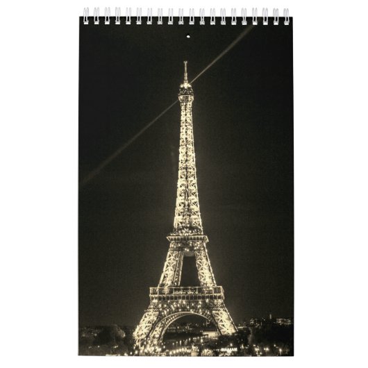 Agenda Parijs 2021 Kalender (Achterkant)