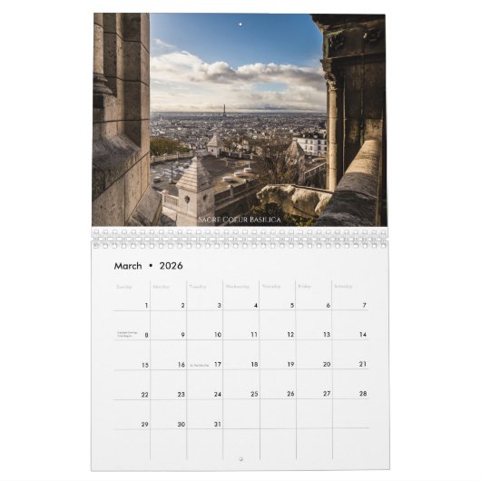 Agenda Parijs Kalender