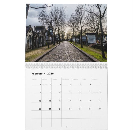 Agenda Parijs Kalender (Feb 2026)