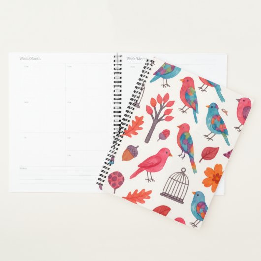 Agenda Pássaros e Flores DESING (Display)