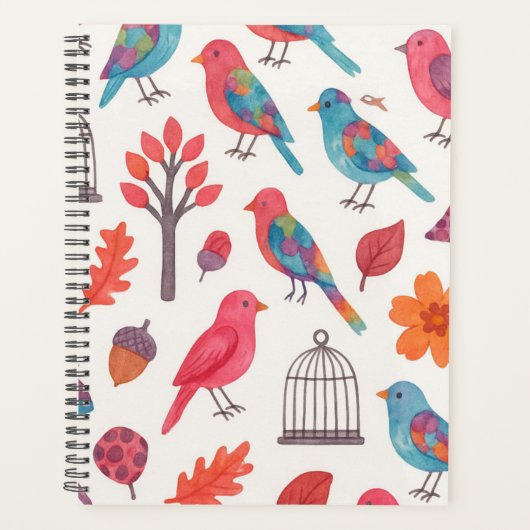 Agenda Pássaros e Flores DESING (Voorkant)