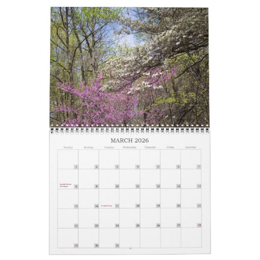 Agenda - Pennsylvania Landscapes Kalender (Mar 2026)