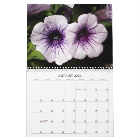 Agenda -  Petunias #5 Kalender (Jan 2026)