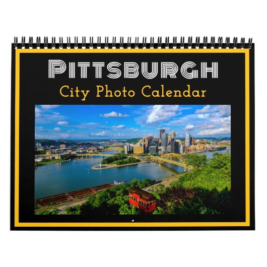 Agenda - Pittsburgh bezienswaardigheden Kalender (Hoes)
