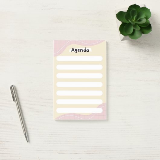 Agenda Post-it® Notes (Kantoor)