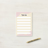 Agenda Post-it® Notes (Op bureau)