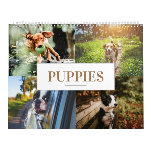 Agenda Puppy Kalender Home Muur Hond (Hoes)