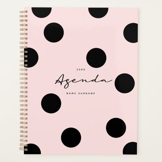 Agenda roze Planner (Voorkant)