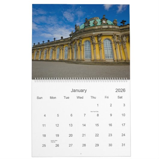 Agenda Sanssouci 2011 Kalender (Jan 2026)