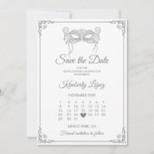 Agenda Save the Date Kaart (Voorkant)