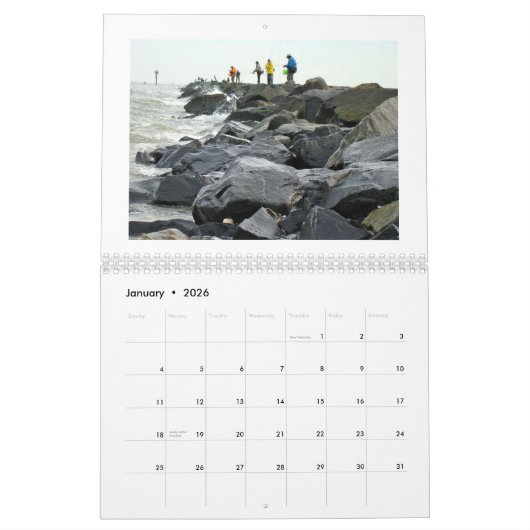 Agenda - Scènes van Ocean's Edge Kalender (Jan 2026)