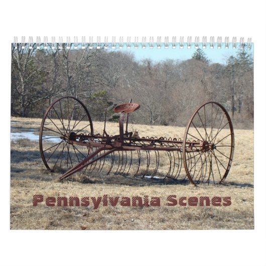 Agenda - Schilderachtig Pennsylvania Kalender (Hoes)