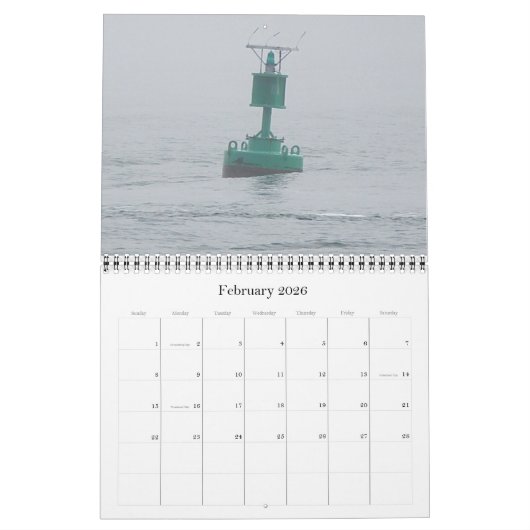 Agenda - Schoenen voor zeeschoenen Kalender (Feb 2026)