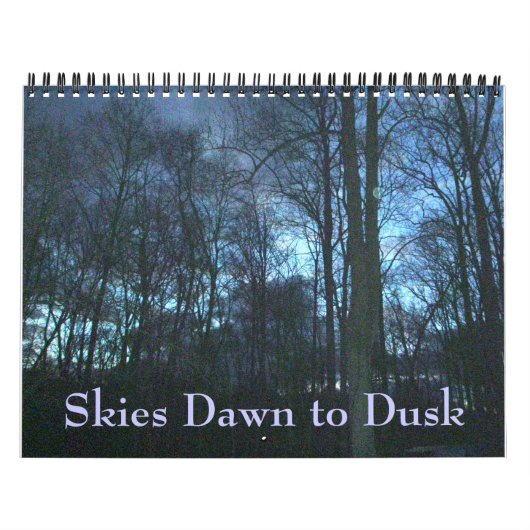 Agenda - Skies Dawn to Dusk Kalender (Hoes)