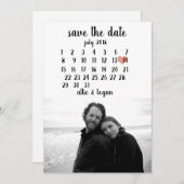 Agenda sparen de Datum Save The Date (Voorkant / Achterkant)