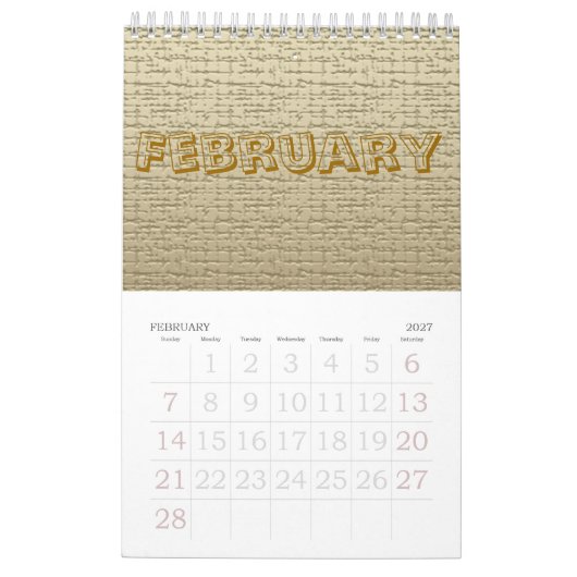 Agenda - Structuren Kalender (Feb 2027)