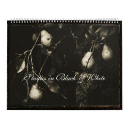 Agenda ~ Studies in zwart-wit Kalender