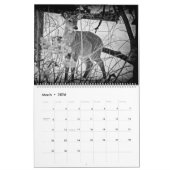 Agenda ~ Studies in zwart-wit Kalender (Mar 2026)