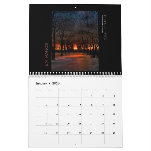 Agenda surrealistische landschappen 2013 kalender (Jan 2026)