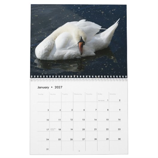 Agenda Swan 2012 Kalender (Jan 2027)