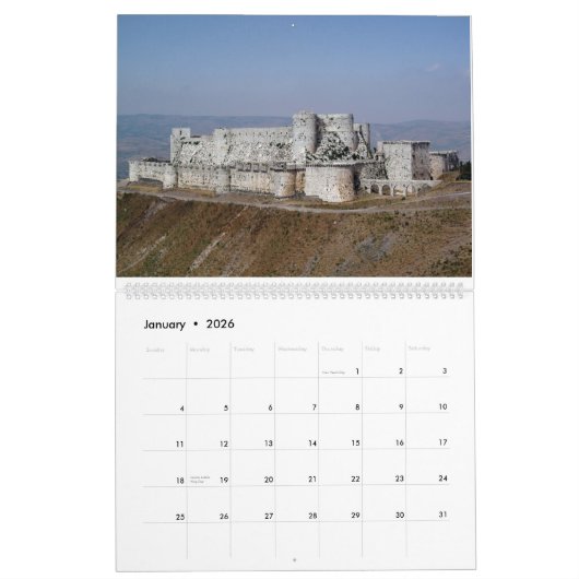 Agenda Syrië en Turkije - 24 maanden Kalender (Jan 2026)