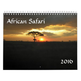 Agenda Tanzania Safari 2016 Kalender
