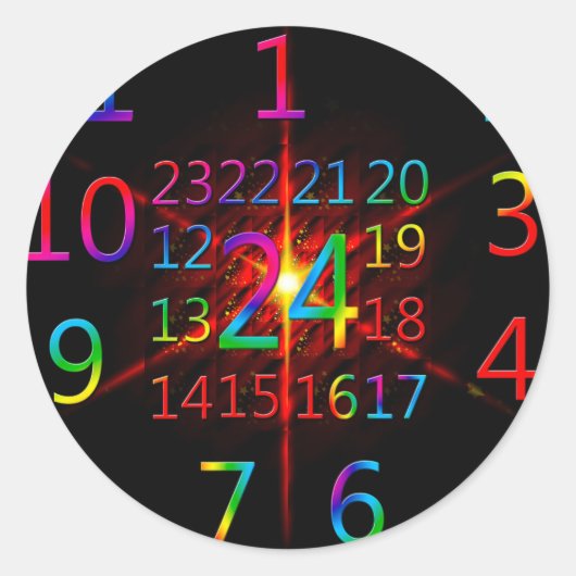 Agenda toevoegen ronde sticker (Voorkant)