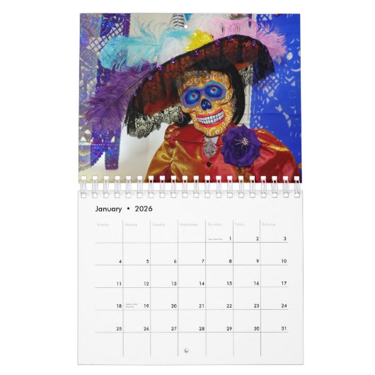 Agenda van Altares y Ofrendas Kalender (Jan 2026)