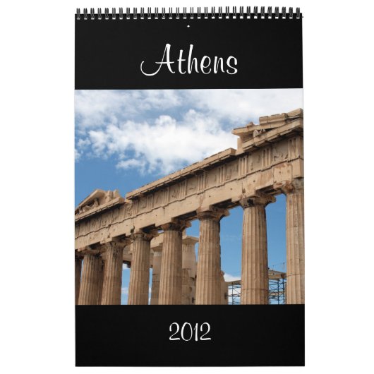 agenda van athene 2012 kalender (Hoes)