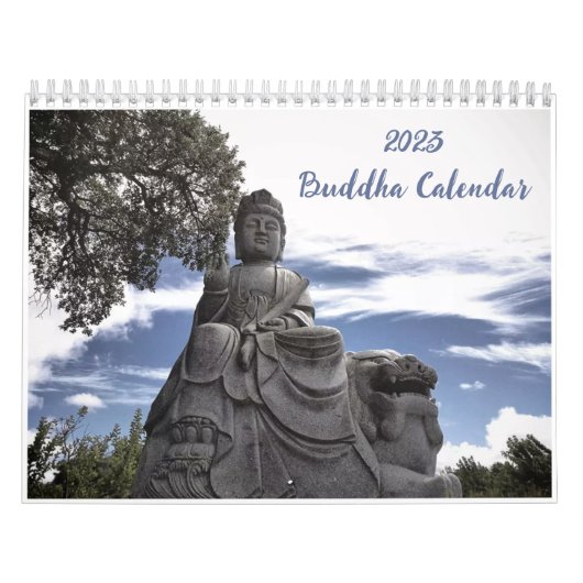 Agenda van Boeddha 2023 Kalender (Hoes)