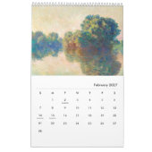 Agenda van Claude Monet Kalender (Feb 2027)