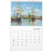 Agenda van Claude Monet Kalender (Mar 2027)