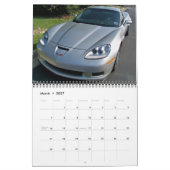 Agenda van Corvettes 2011 Kalender (Mar 2027)
