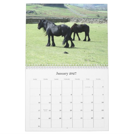 Agenda van Dales Pony 2012 Kalender (Jan 2027)