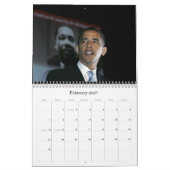 Agenda van de eerste reeks Obama 2009 Kalender (Feb 2027)