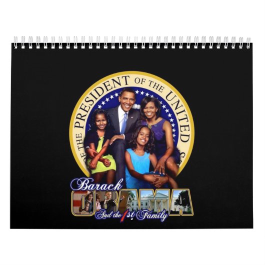 Agenda van de eerste reeks Obama 2009 Kalender (Hoes)