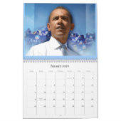Agenda van de eerste reeks Obama 2009 Kalender (Jan 2026)