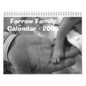 Agenda van de Farrow-reeks - 2008 Kalender (Hoes)