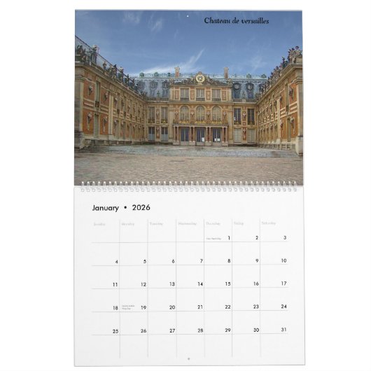 Agenda van de Franse autoriteiten Kalender (Jan 2026)