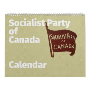 Agenda van de Socialistische Partij van Canada Kalender