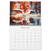 Agenda van de Waterverven van Clara Sue Beym Kalender (Feb 2026)