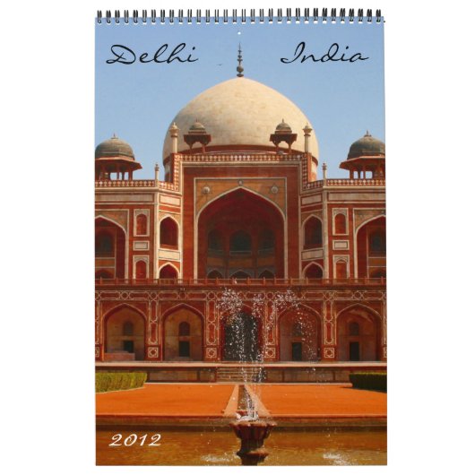 agenda van delhi voor 2012 kalender (Hoes)