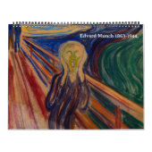 Agenda van Edvard Munch. Kalender (Hoes)