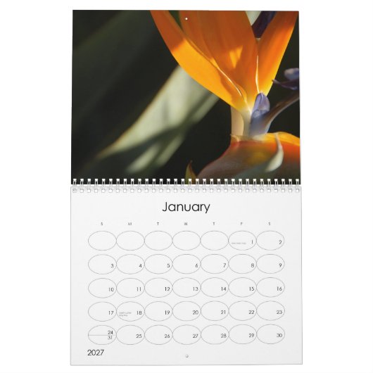 Agenda van Floral 2010 Kalender (Jan 2027)