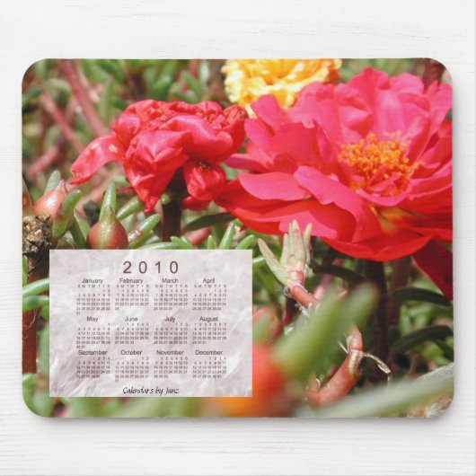 Agenda van Floral 2010 Muismat (Voorkant)