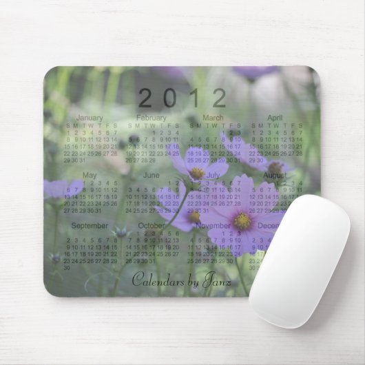 Agenda van Floral 2012 Muismat (Met muis)