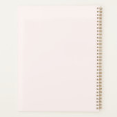 Agenda van Floral Wedding Planner Agenda Agenda Ag (Achterkant)