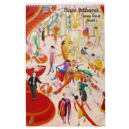 Agenda van Florine Stettheimer Kalender (Hoes)